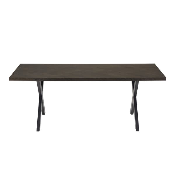 Matbord ROWAN 200x90x75 cm Brun