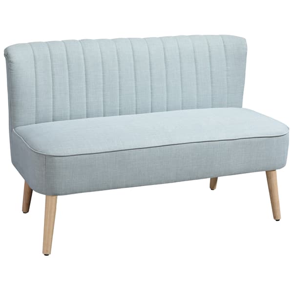 Soffa, 117x56.5x77 cm, Grön, tygklädsel