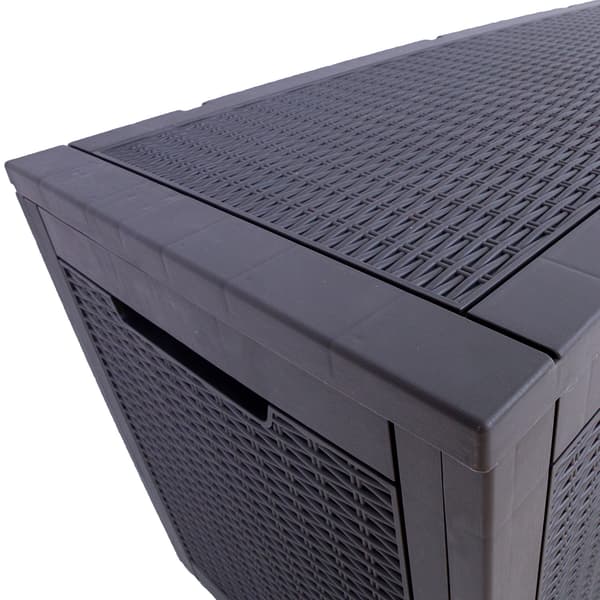 Förvaringslåda 122x54,5x63 cm Grå Plast