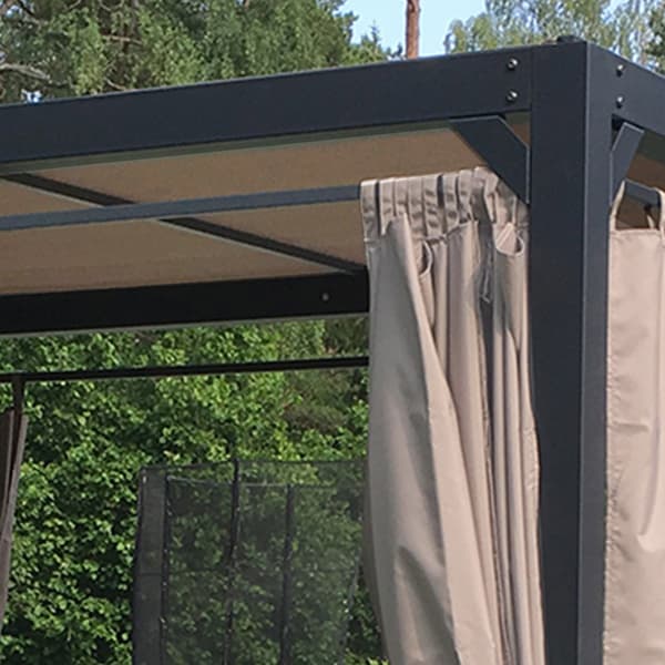 Swing-katto polyesterikangas Beige