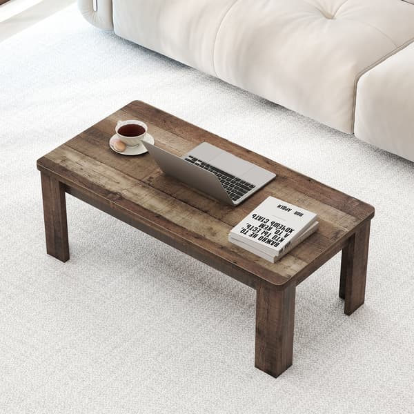 Sofabord 120x60x46 cm brun