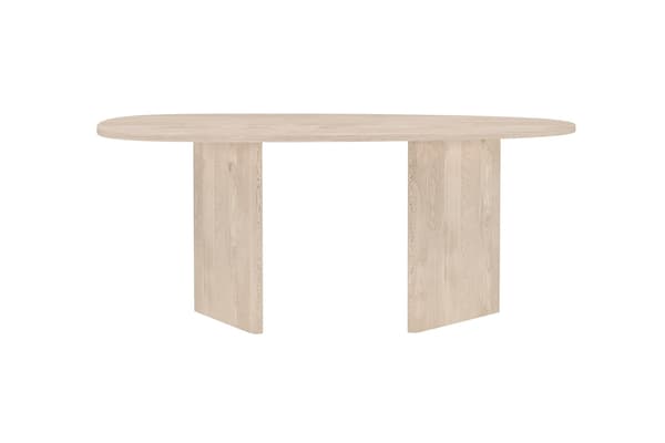 Spisebord Grönvik Oval Natur MDF