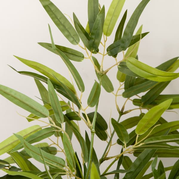 Tekokuitubambu 5 vartta 90 cm Vihreä