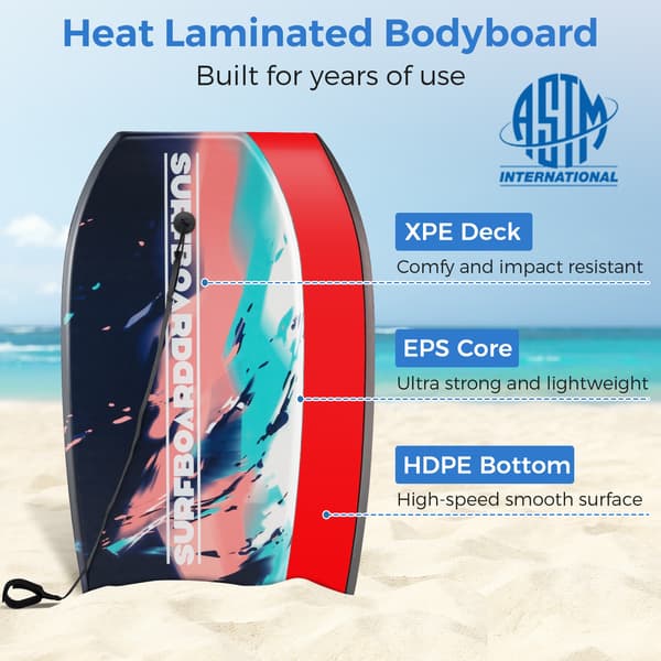Body Board 33 i 46x83x5 cm multicolor