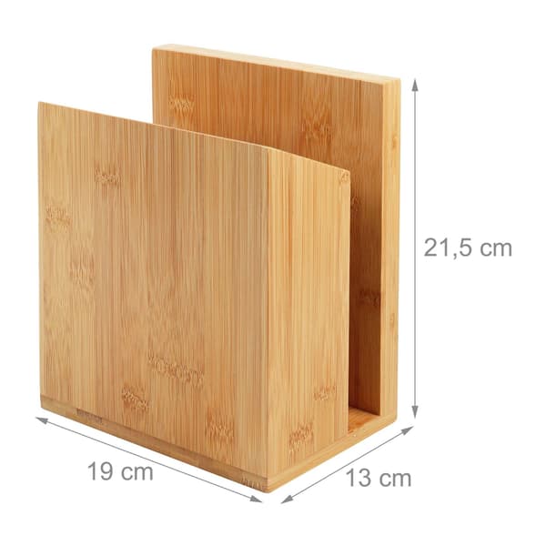 Magnetiskt knivställ med redskapshållare, bambu, Kodustaar