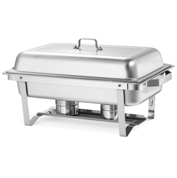 Chafing Dish Sæt, 6-pak, 61,5x34,5x32,5 cm, Rustfrit Stål