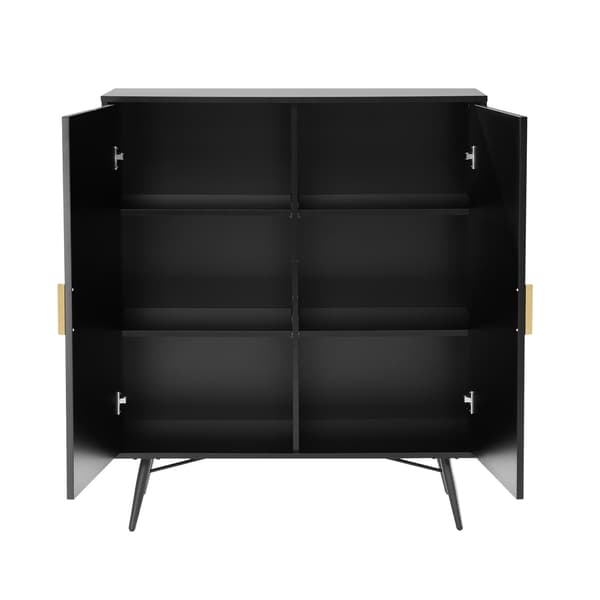 Skænk PIXAR 100x40x115 cm sort