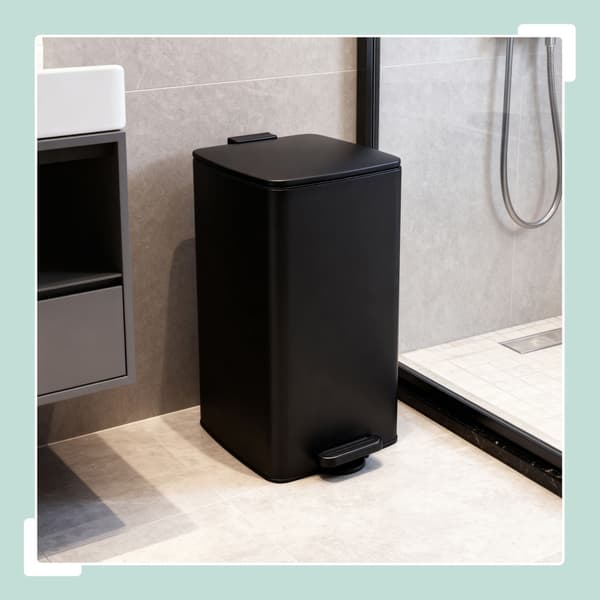 Køkkenaffaldsspand, 30L, Sort, Kodustaar