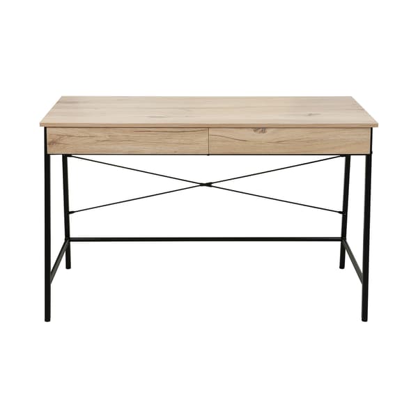 Työpöytä HANNES 120x60x76 cm rustiikkinen melamiini