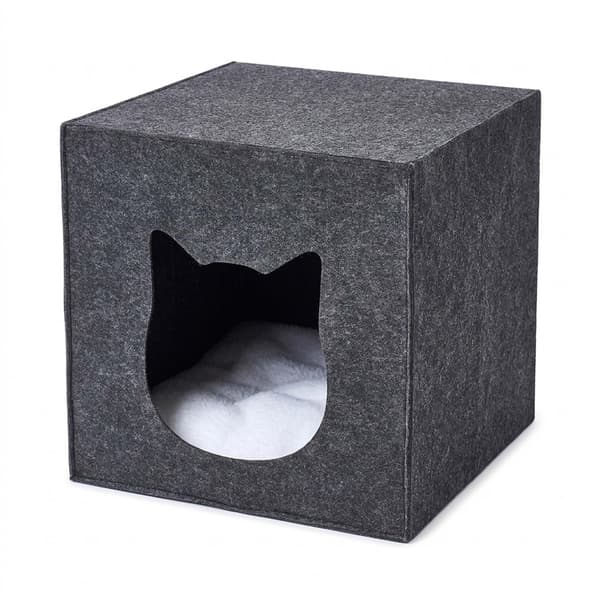Kattkoja Hopfällbar i Filt, Kodustaar