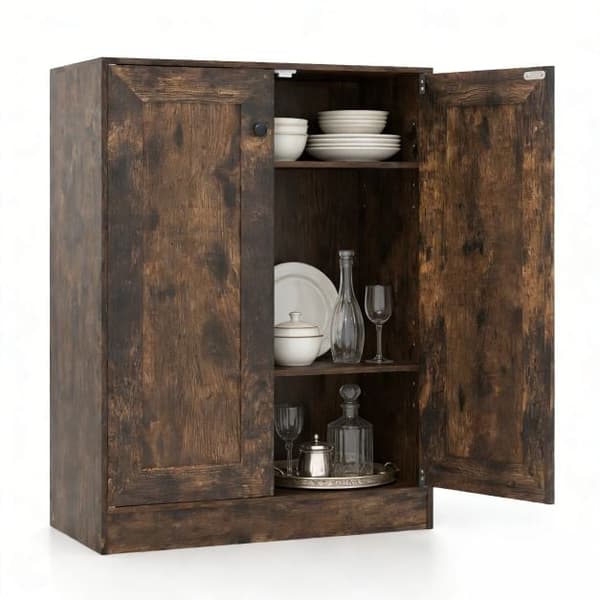 Sideboard, 60x30x80 cm, Brun, Trä , Star