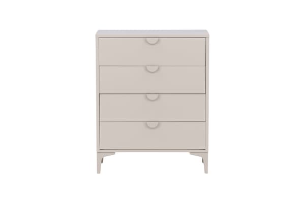 Kommode Piring Stål Beige