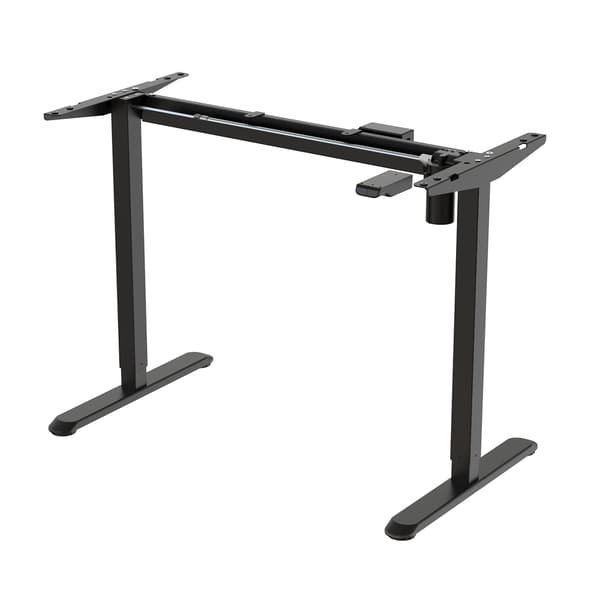 Pöydänjalka Ergo Light 73x118 cm Musta