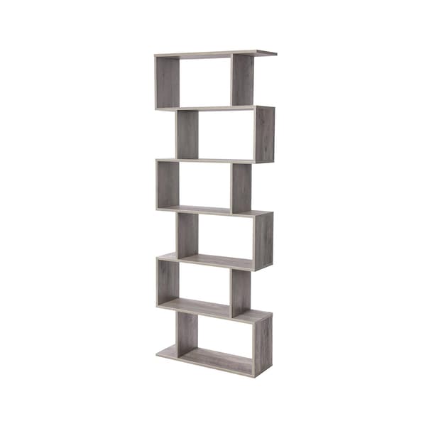 Bokhylla, 70x24x190,5 cm, Beige