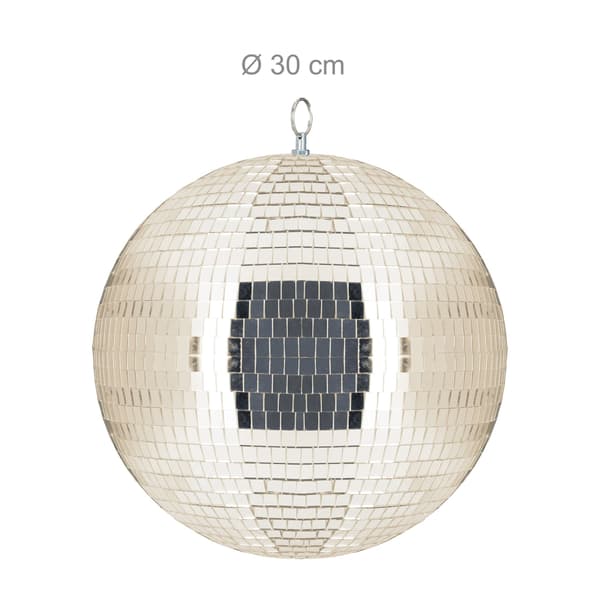 Diskokugle, 30 cm, beige, Kodustaar