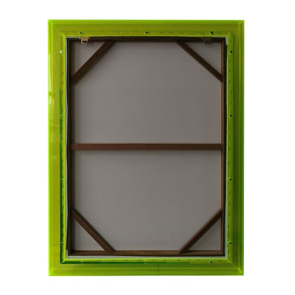 Väggkonst 60x80x3,3 cm Grön Akryl