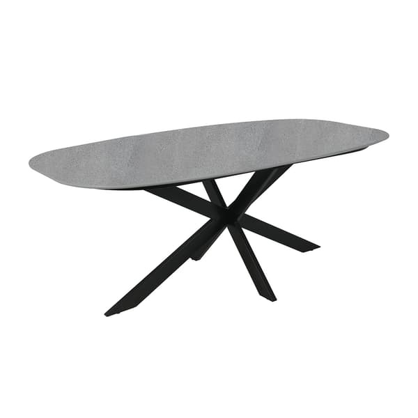 Ruokapöytä 200x100x76 cm Harmaa