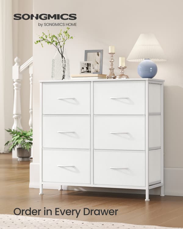 Kommode 76,7x30x73,7 cm Hvid Stål og MDF
