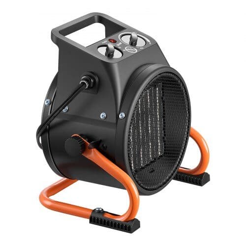 Drivhusvarmer BGP1606-02 2000W 21x16x22 cm sort/orange