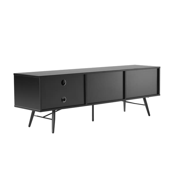 TV-bord PIXAR 150x40x50 cm sort