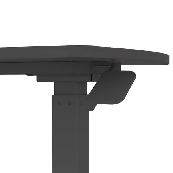 Skrivebord 70x40x67,5-106 cm Sort Justerbart