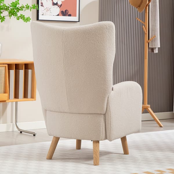 Accentstol 77x72x106 cm beige