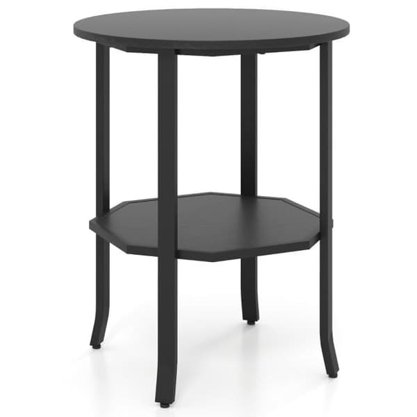 Sidebord, 50x50x61 cm, Sort, Opbevaring , Star