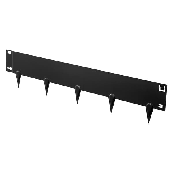 Landskabsafgrænsning 101.6x20.7x0.15 cm Sort Galvaniseret Stål