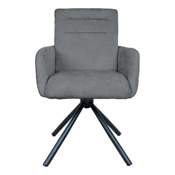 Stol BATUL 57x64x87 cm mörkgrå
