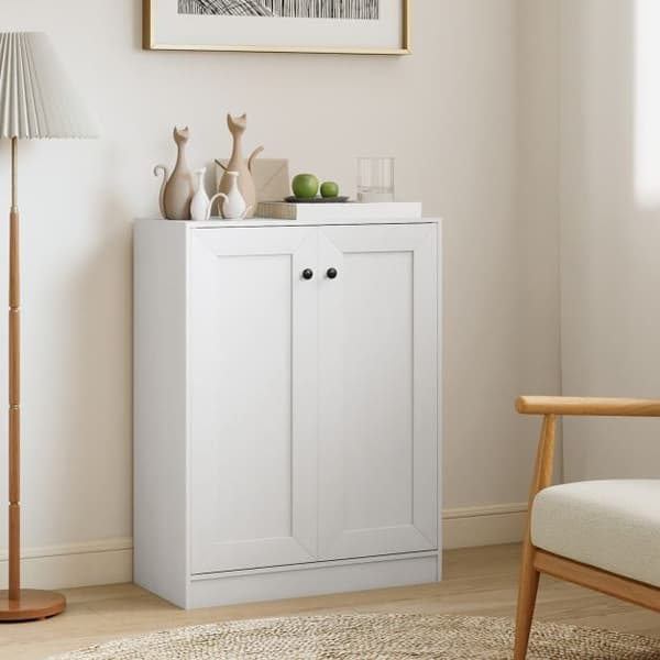 Sideboard, 60x30x80 cm, Vit, Trä , Star