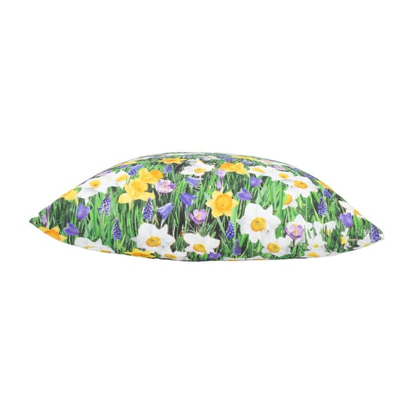 Pude 45x45 cm Forårsblomster Bomuldsstof