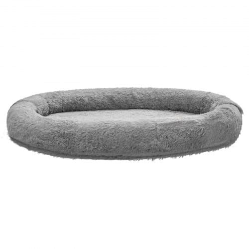 Hundbädd för människa, 174x118x24 cm, mörkgrå, memory foam