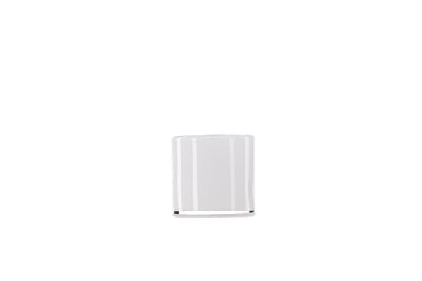Lanterne Glora 8x8 cm Hvid Glas