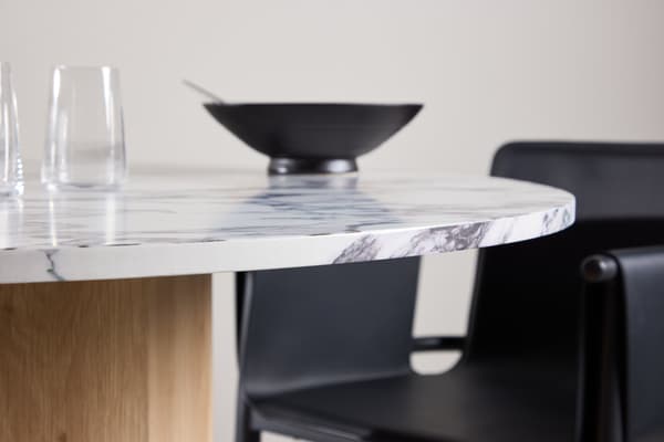 Spisebord Tekla 120x75 cm Lys Grå MDF