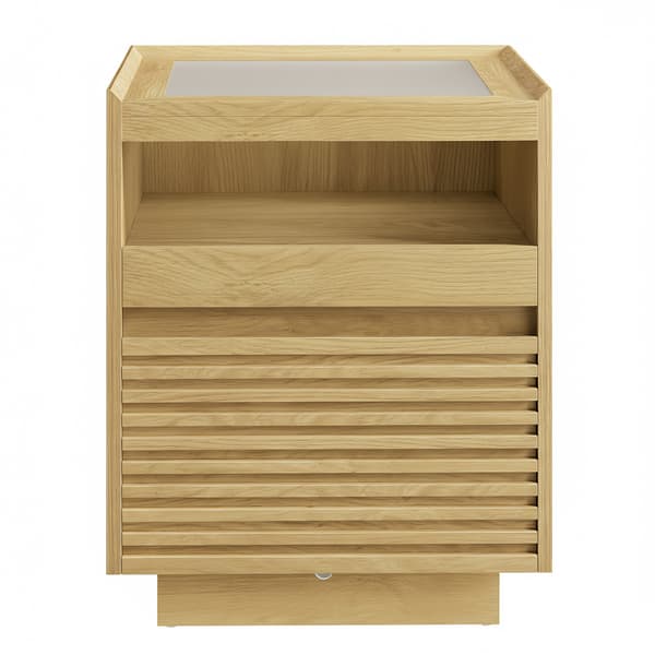 Nattbord 40x45x55 cm Beige, MDF