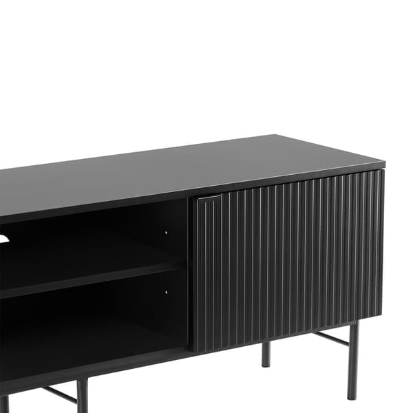 TV-taso SEQUENCE 150x40x55 cm Musta