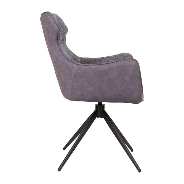 Pyörivä tuoli CHANA 60x64x90 cm harmaa