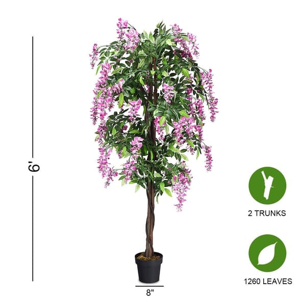 Tekoköynnösangervo-puu 183 cm vihreä