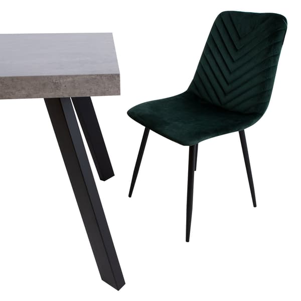 Stol BRIE 45x53x89 cm mörkgrön