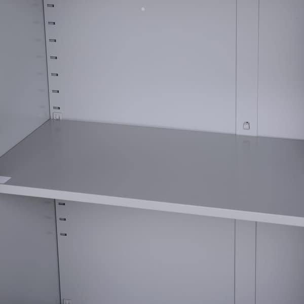 Arkivskab 80x40x92,5 cm grå
