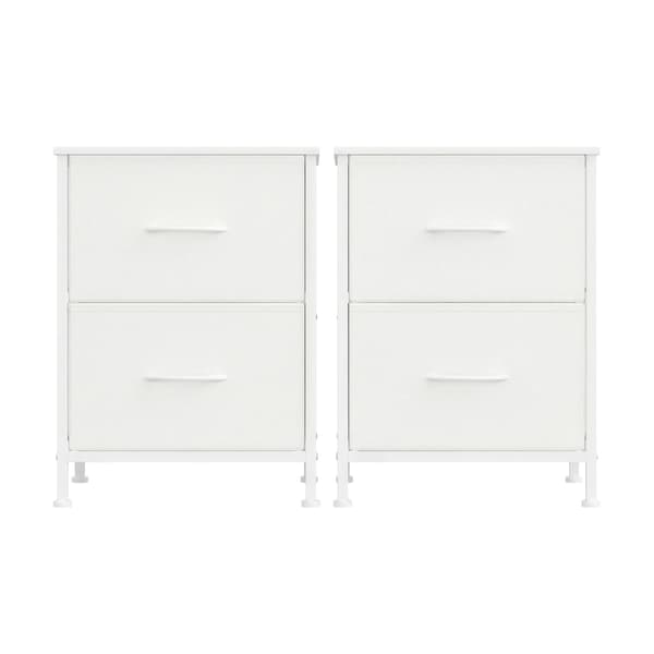 Kommode 30x39,6x52,2 cm Hvid MDF