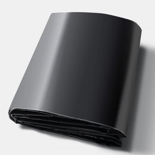 Bassinfolie, 4,6x6 m, Sort, EPDM-materiale