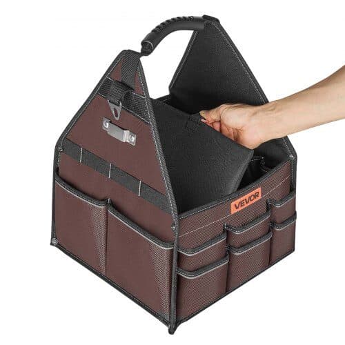 Værktøjstaske GH202506 45 lommer 33 cm sort