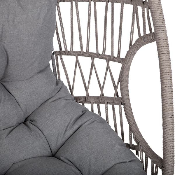 Lepotuoli CASSIA 85x85x151 cm Harmaa