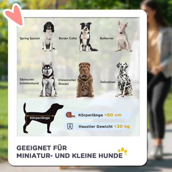 Hundeklapvogn 112x65x100 cm grå