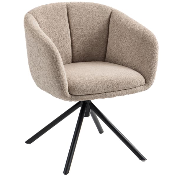 Lænestol, 58.5x59x78.5 cm, Brun, Polyester