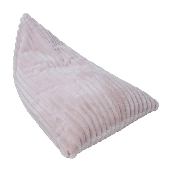 Säckstol 100x70x70 cm rosa tyg