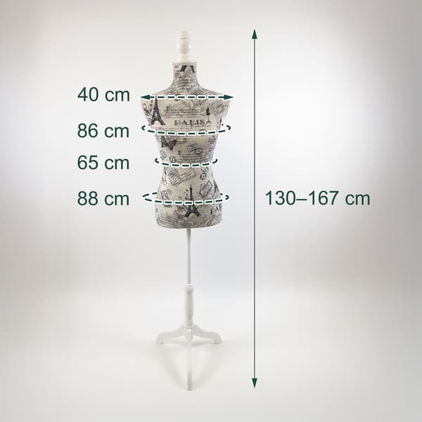 Ginekoform, 130x41x34 cm, Beige, Kodustaar