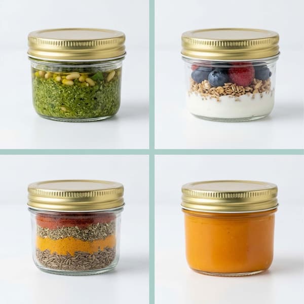 Jam Burkar 120 ml Glas, Kodustaar