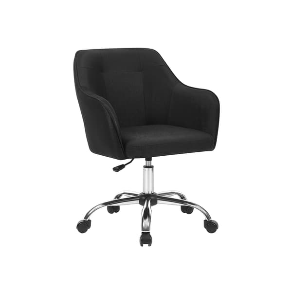 Kontorstol, 60,8x58x86 cm, Sort